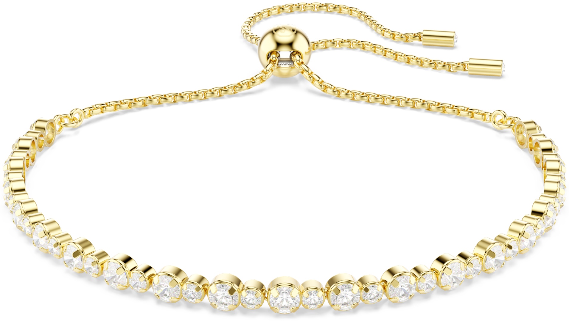 Swarovski длина 17 см ювелирный сплав, кристаллы Swarovski