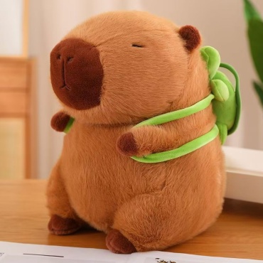 Мягкая игрушка Капибара, 35 см