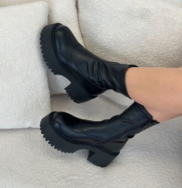 Полусапоги Fashion черный