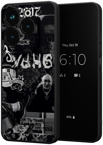 Чехол Mcover для Infinix HOT 40, HOT 40 Pro рисунок