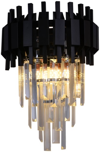 Бра настенный, накладной TEKLED E14, черный