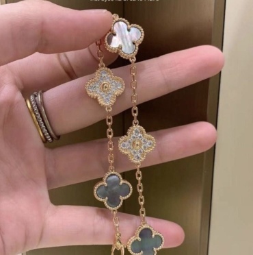 Kany shop Clever 925 LUX длина 18 см, вес 3 г серебро, плетение якорное