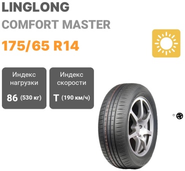 Linglong COMFORT MASTER 175/65 R14 86 T