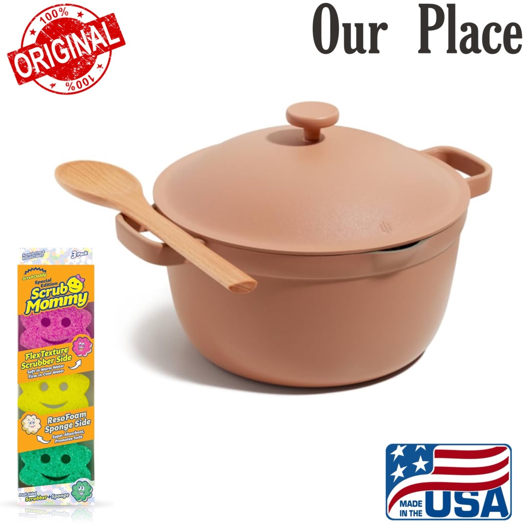 Кастрюля 5.2 л, OUR PLACE USA Perfcet Pot Spice 26 см керамика