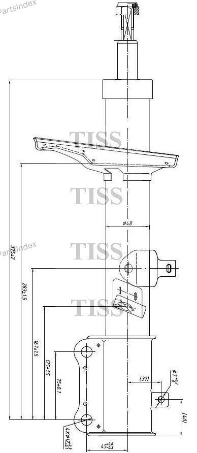 Амортизатор JD Амортизатор Подвески JAS0005