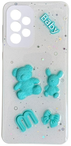 Чехол для Samsung Galaxy A73 белый