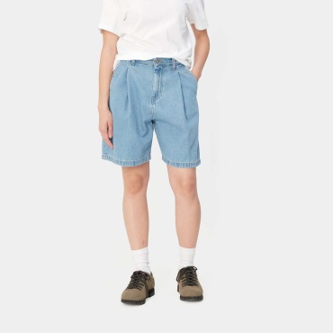 Джинсовые шорты Carhartt WIP голубой