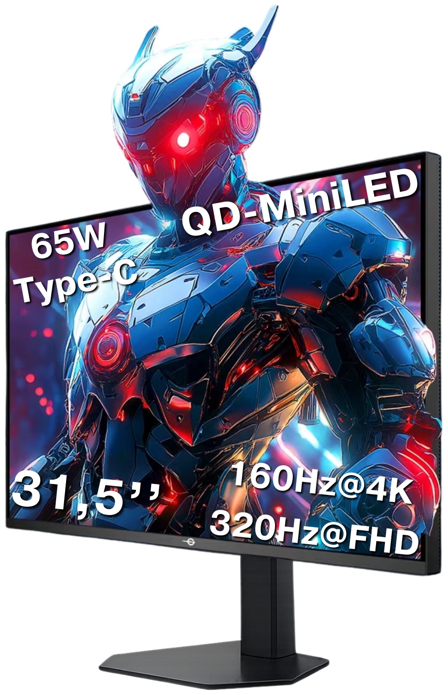 Монитор 31.5" TITAN ARMY P326MV MAX черный