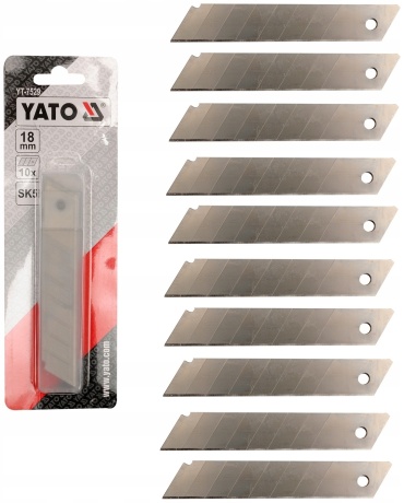 YATO лезвие для монтажного ножа YT-7529 10 шт