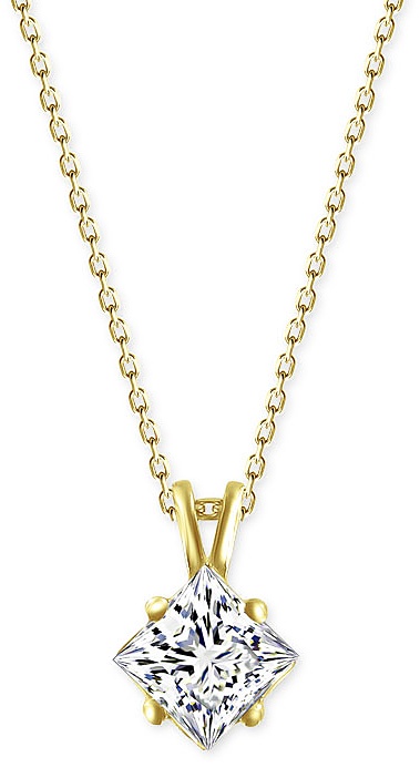 Колье Алтын КОЛЬЕ-116J длина 40 см вес 1.53 г золото, циркон