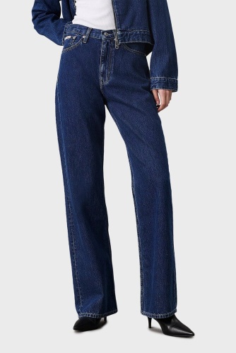 Джинсы прямые Calvin Klein Jeans синий