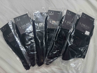 Носки LIMAX 6 пар черный 43-45
