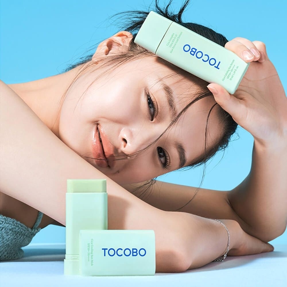 Tocobo стик Cica Cooling Sun Stick SPF50 для лица 18 г, фото 9