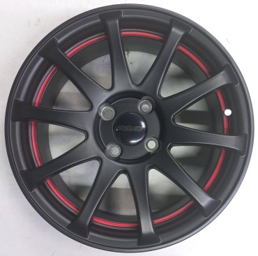 RNO RNO 58266181 6.5x15/4x98 D58.6 ET35 4 диска черный матовый