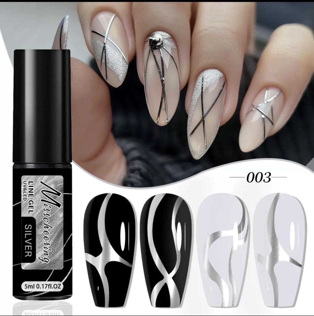 Misscheering гель-краска Silver 003 5 мл
