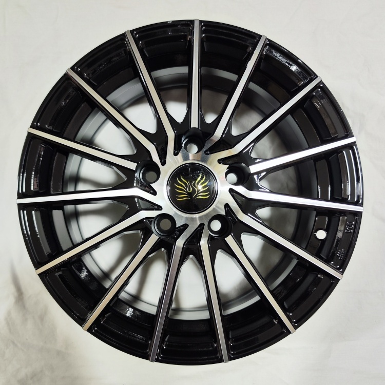 Rainbow 2818YYY 6.5x15/5x114.3 D67.1 ET35 4 диска черный, серебристый