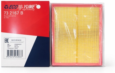 Yume воздушный фильтр 73 2167 B