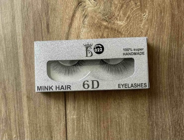 MINK HAIR накладные 6D C 0.07 мм черный 11 мм