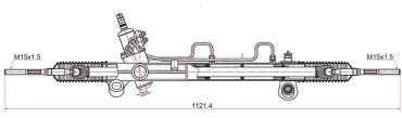 SAT гидравлическая ST-44250-33320 левый руль