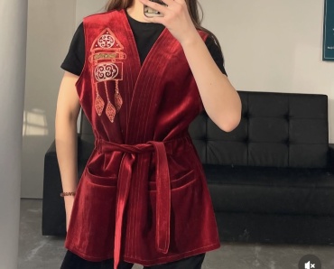 Национальный костюм Этно красный