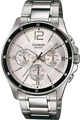 Кварцевые CASIO MTP-1374PD-7AVEF сталь