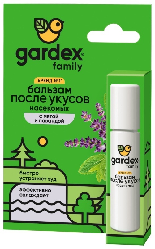 Gardex бальзам Family после укусов комаров и насекомых
