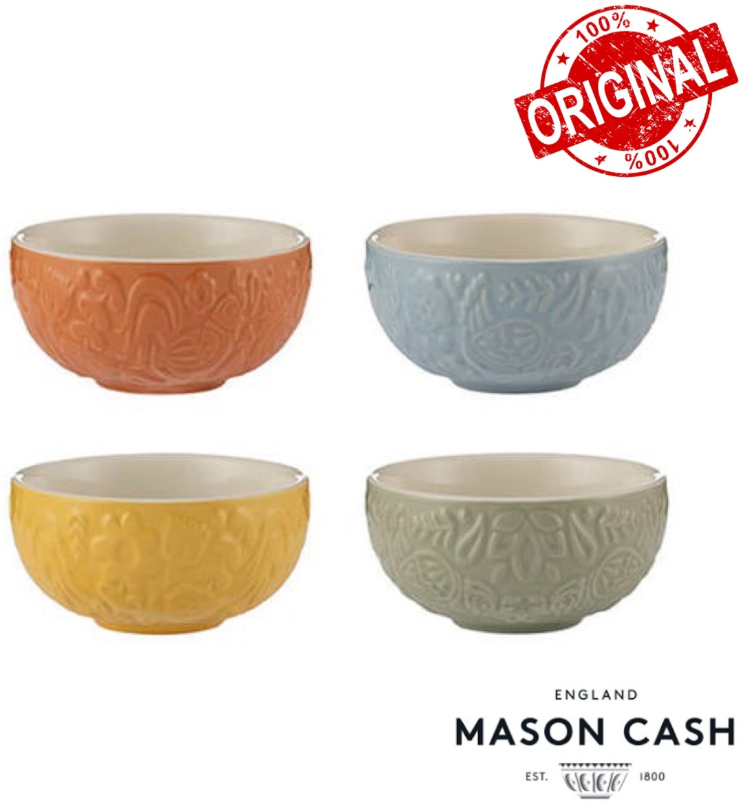 Миска MASON CASH 10х10 см, керамика, 4 шт