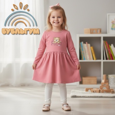 Повседневное платье ConCon kids коралловый