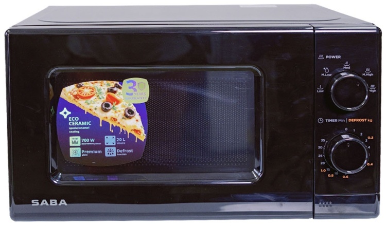 Микроволновая печь SABA MS720BL черный