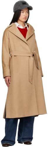 Пальто Max Mara коричневый