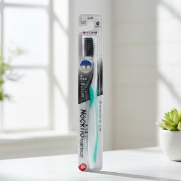Nokito Charcoal Toothbrush Dental Care зубная щетка мягкая 1 шт
