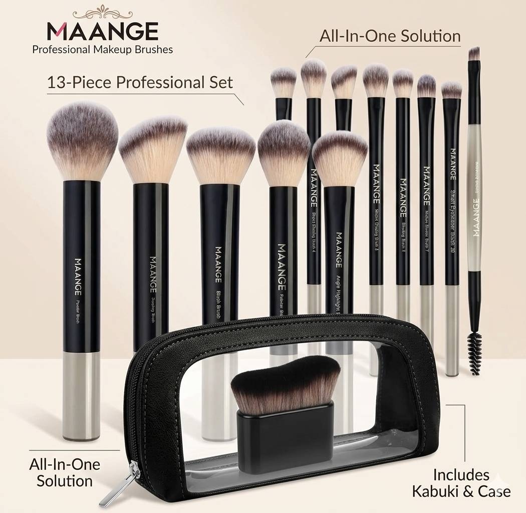 Maange Professional Makeup Brushes 13