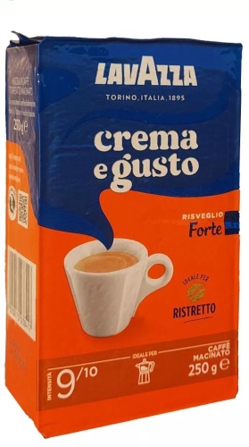 Кофе Lavazza Crema E Gusto Forte молотый 250 г