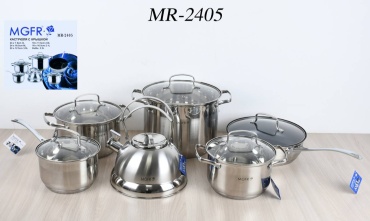 MGFR набор кастрюль mr-2405 12 в 1