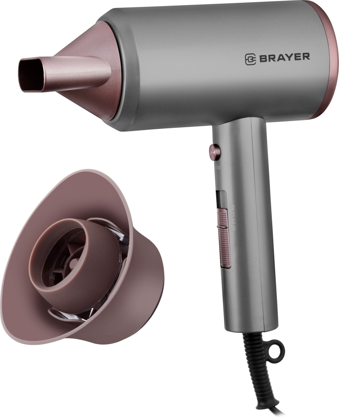 BRAYER BR3022 фен бронзовый