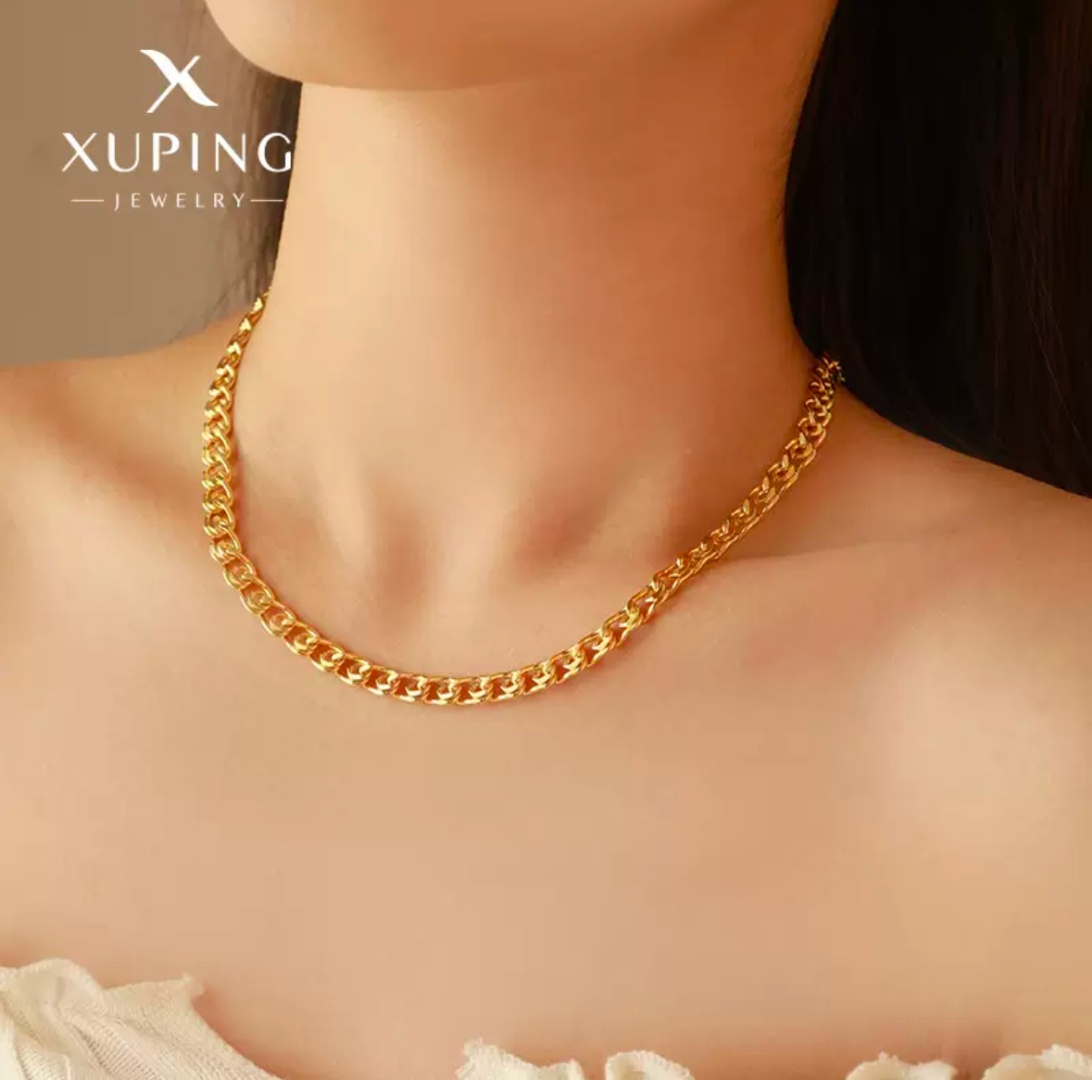 Цепь Xuping Jewelry длина 55 см нержавеющая сталь без вставок