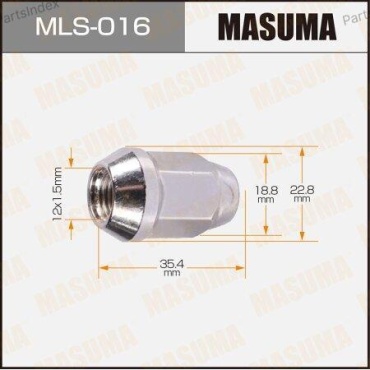 MASUMA Гайка Крепления Колеса MLS016