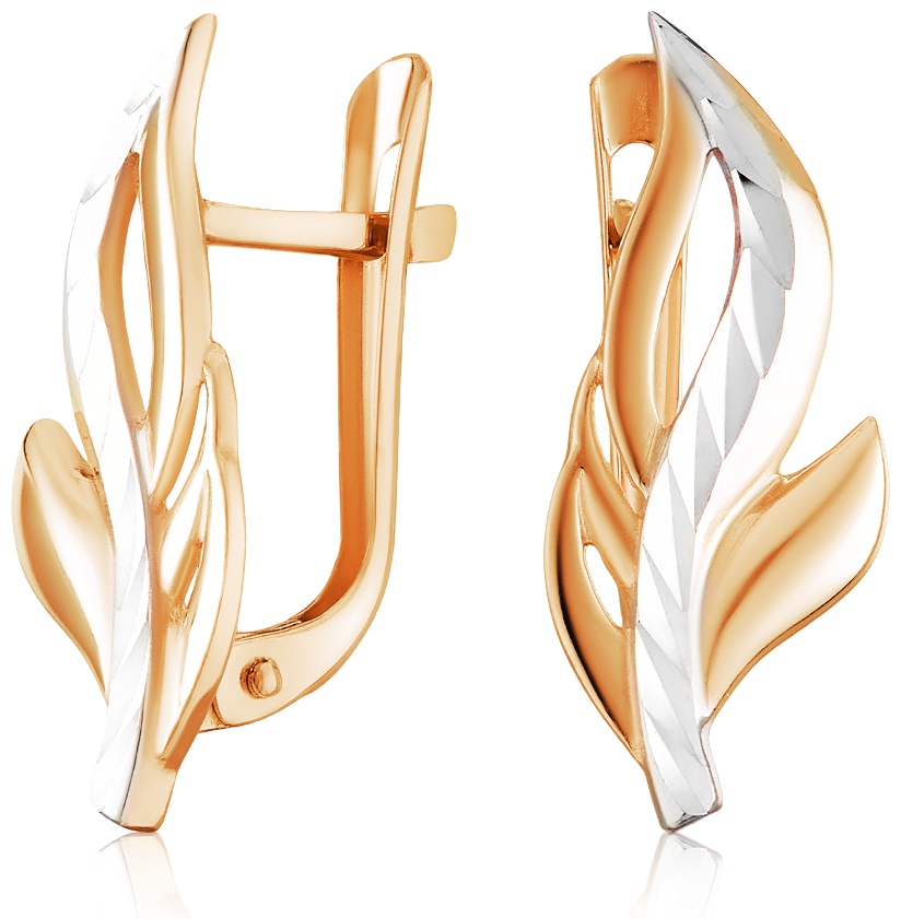 Серьги Lucente EAR-LU-585-153472 вес 2.49 г золото, без вставок