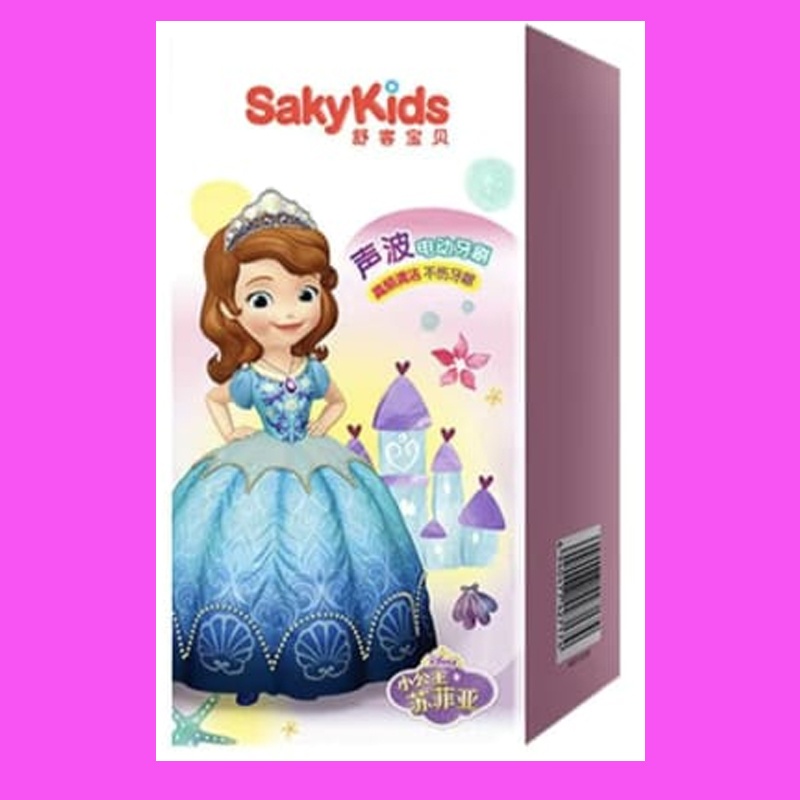 SakyKids электрическая щетка 165898 щетина мягкая белый