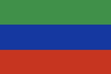 Флаг Дагестана 90x150 см