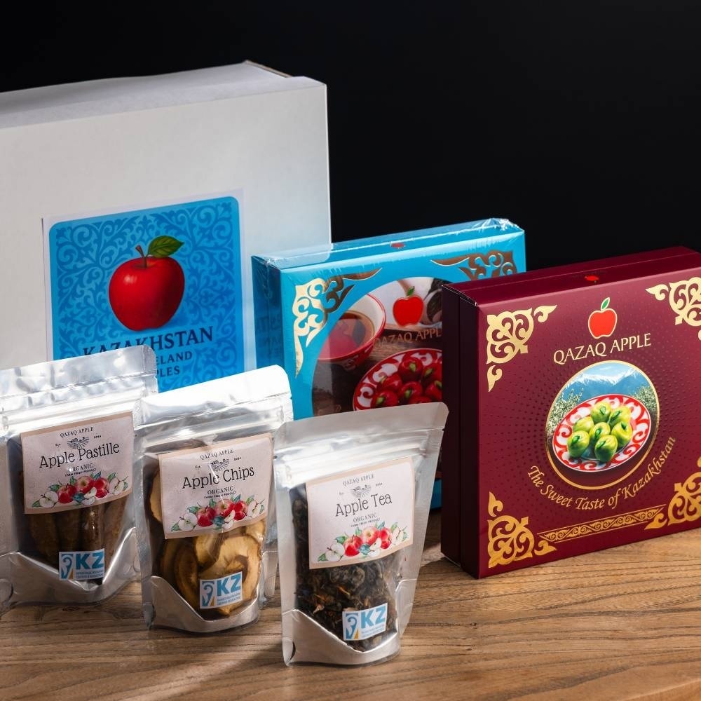 Подарочный набор Qazaq Apple №1 600 г