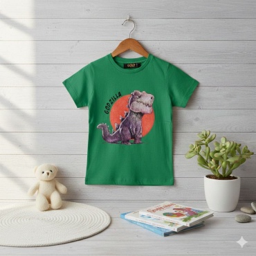 Футболка Alisu kids Динозавр зеленый