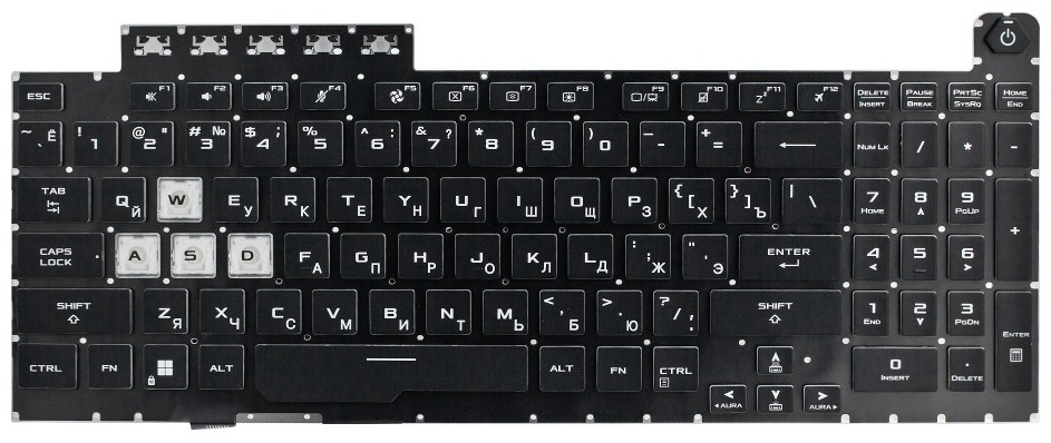 Клавиатура для ноутбука OEM ASUS TUF Gaming F15 FX506, FA506