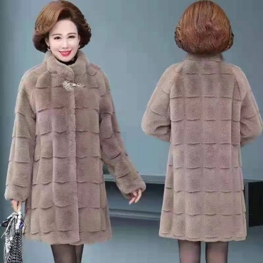 Шуба Fashion коричневый