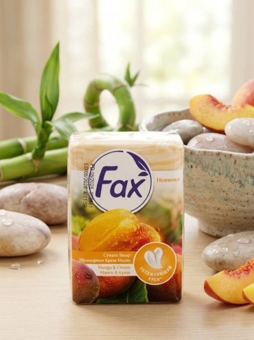 Кусковое мыло туалетное Fax Манго Манго 4 шт