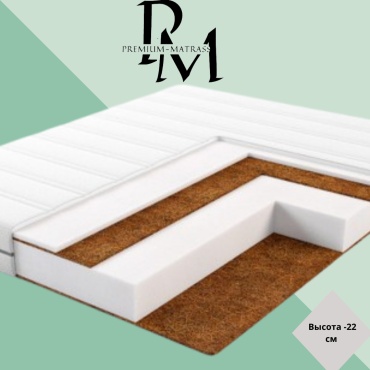 Матрас Premium-matrass Sweet dream 3-1, 65x165x22 см