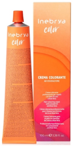 Inebrya Color 5 светло-каштановый чистый крем-краска 100 мл