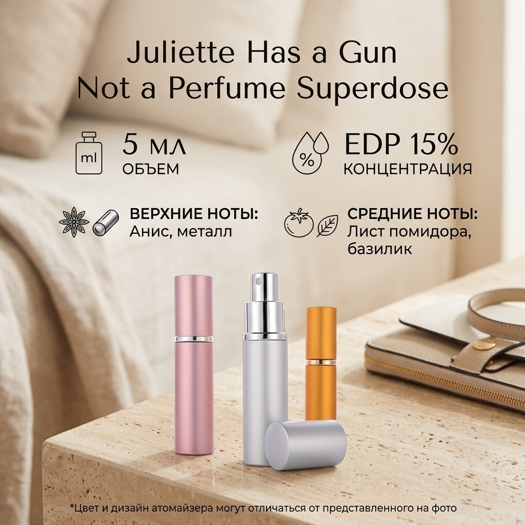 Juliette Has a Gun Not a Perfume Superdose парфюмерная вода EDP 5 мл, унисекс