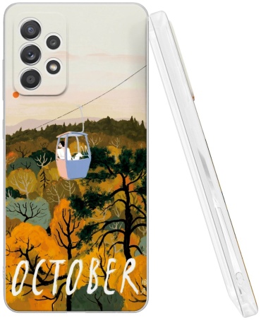 Чехол Mcover для Samsung Galaxy A52 рисунок