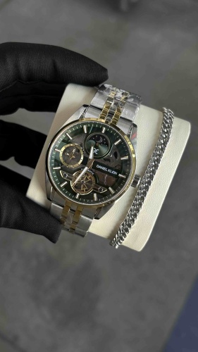 Механические Daniel Klein DK.1.156829-5 +браслет нержавеющая сталь